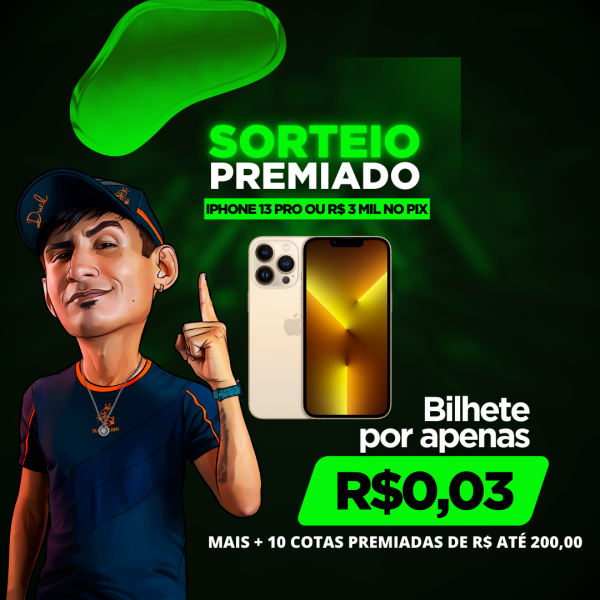 IPHONE 13 PRO OU 3 MIL 